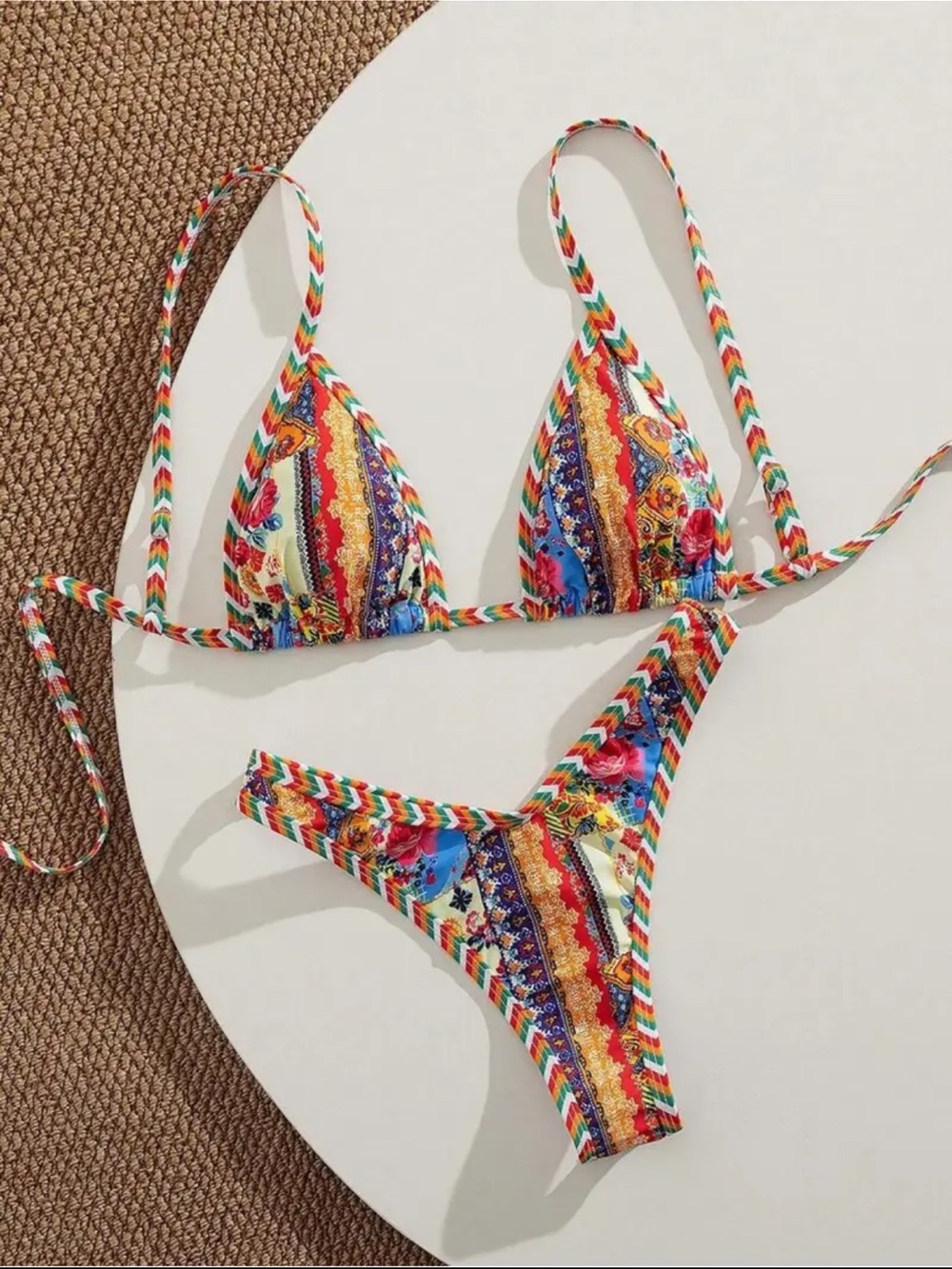 Triangle Bikini Set - Picture 2 of 6